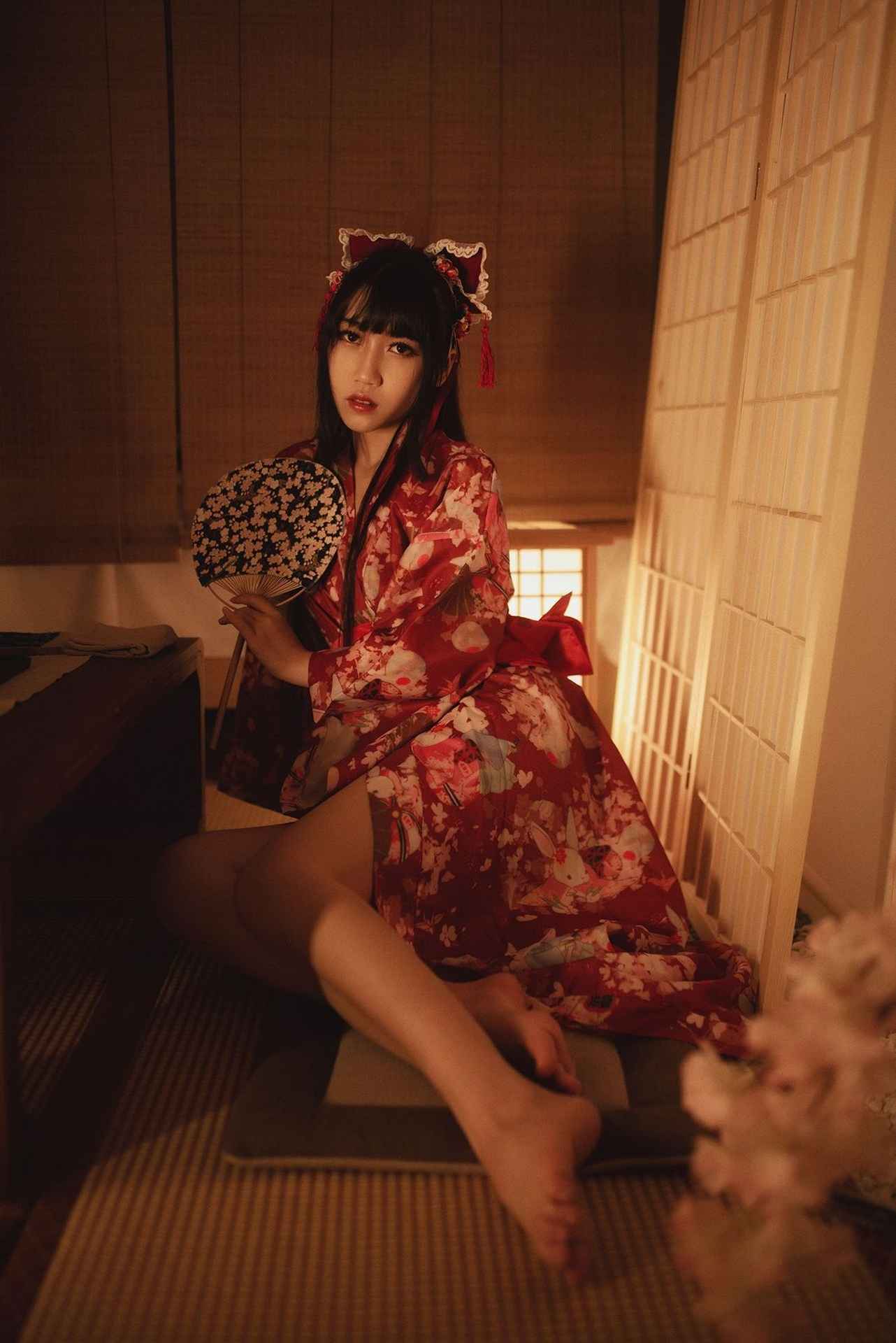 NO.030不呆猫捆绑和服 [111P]-可宝主